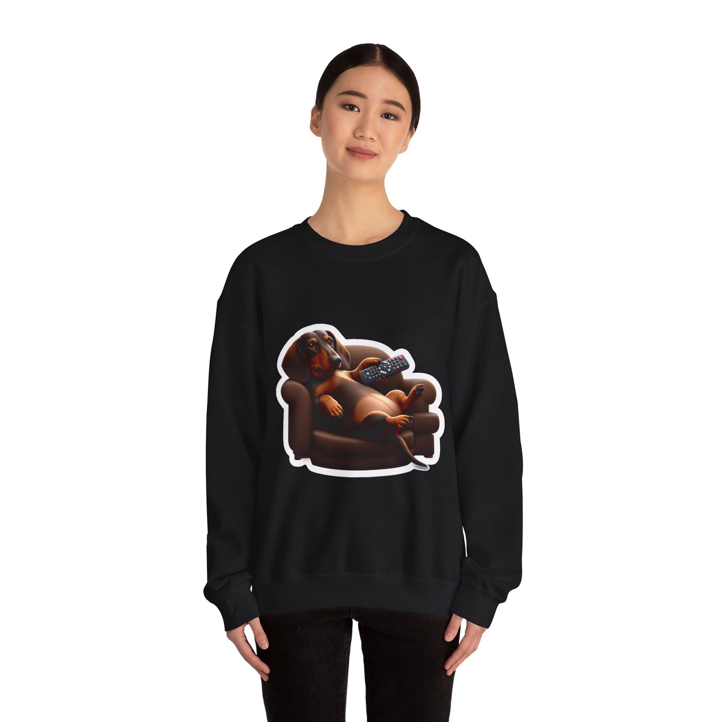 Dachshund Do Not Disturb Sweatshirt  – Unisex Lounge Mode On