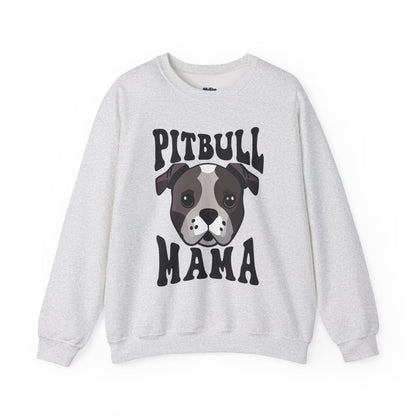 Proud Pitbull Mama Crewneck – Warm & Stylish Dog Lover Sweatshirt