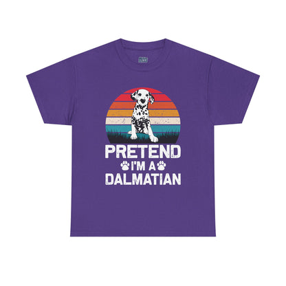 Pretend I'm a Dalmatian Unisex T-Shirt – Spot-On Style for Dog Lovers