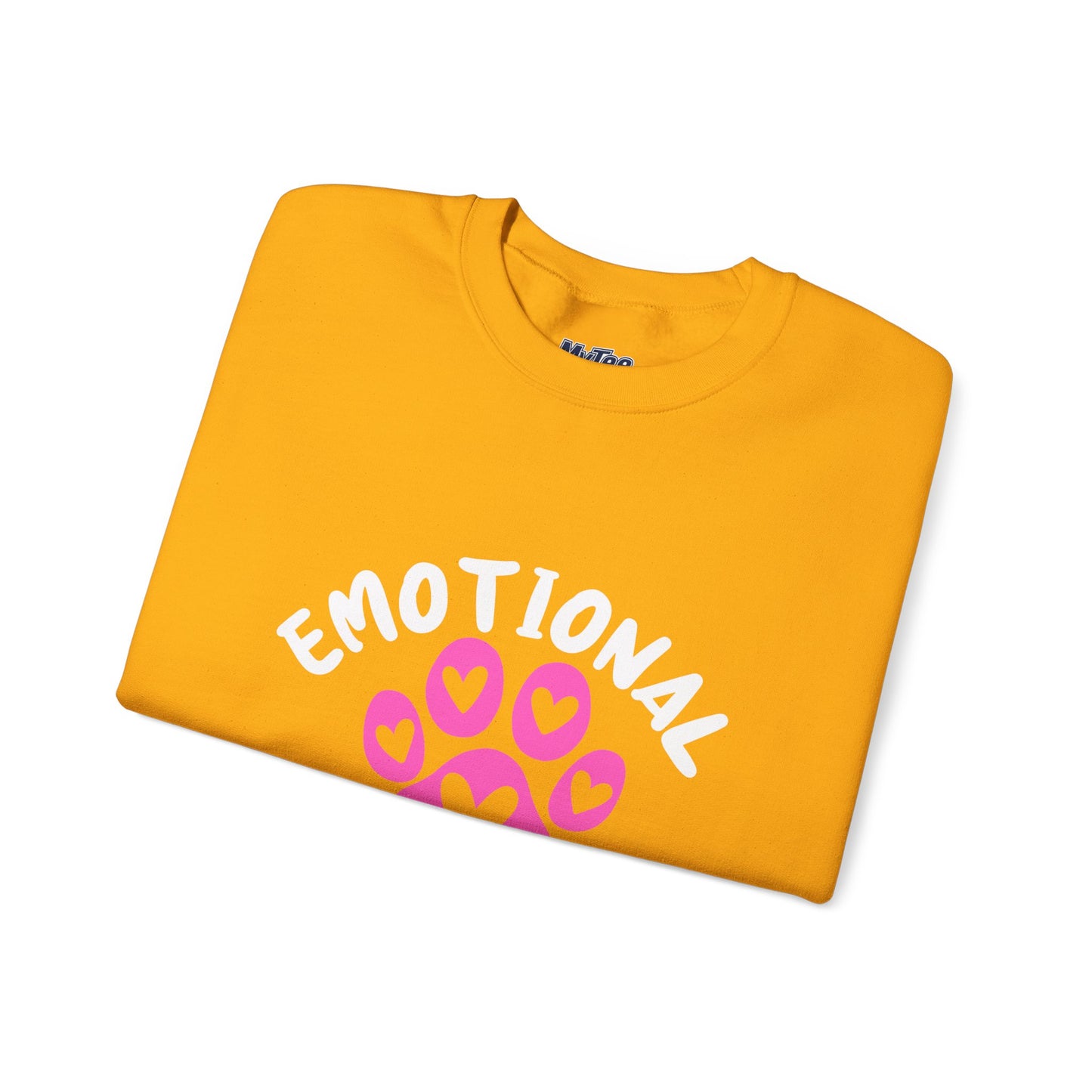 Emotional Eater Sweatshirt – Heart, Paws & Snacks
