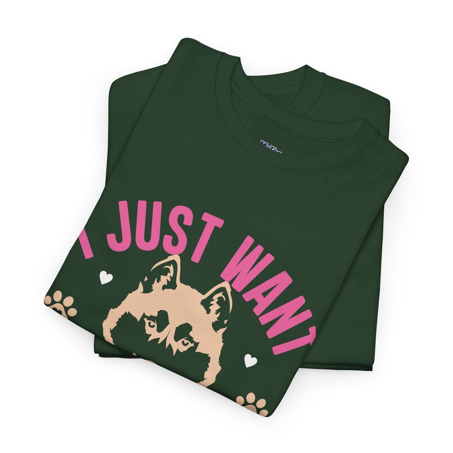 I Just Want All The Dogs Unisex T-Shirts For Dog Lover