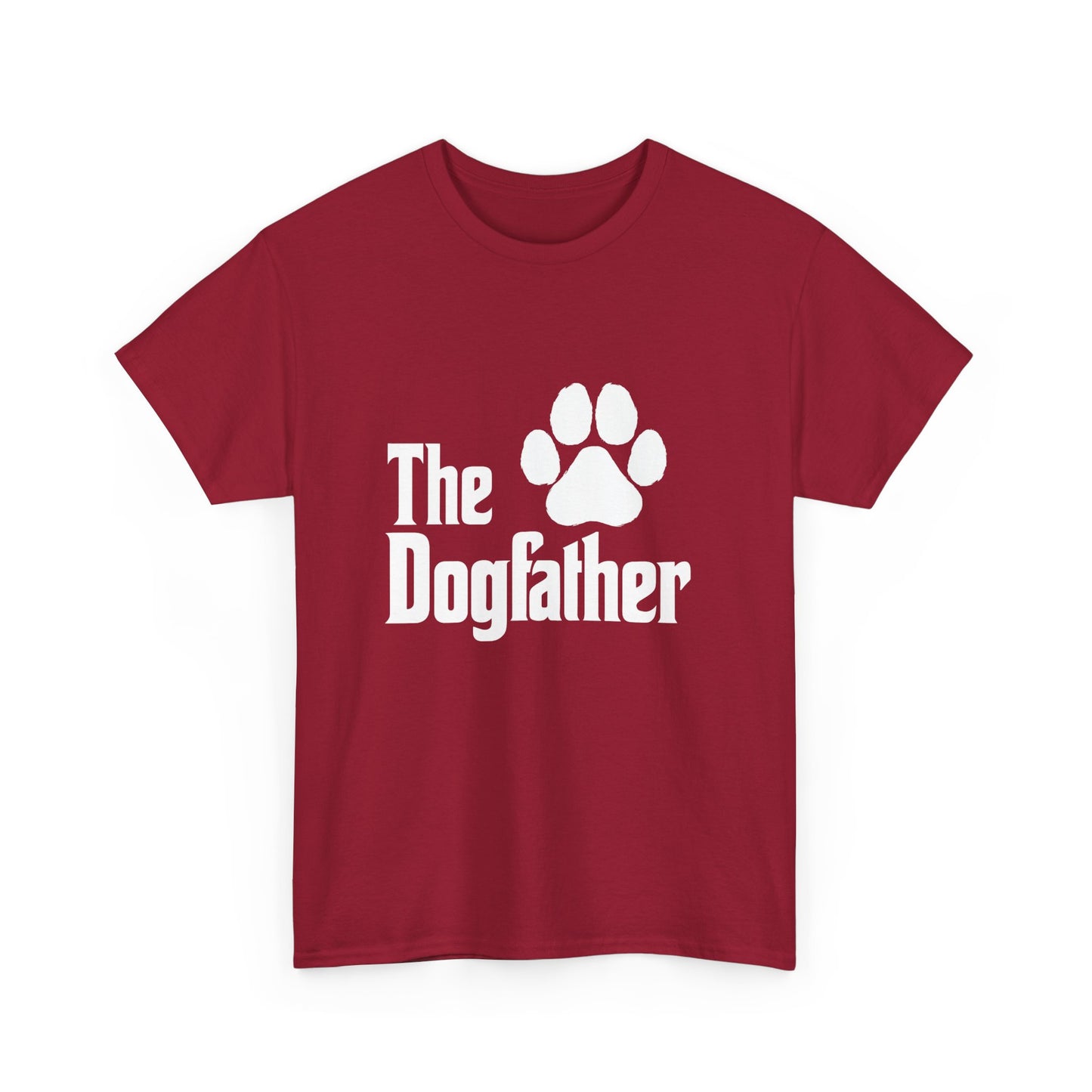 'The Dogfather' The Best Dog Father Cotton T-Shirt