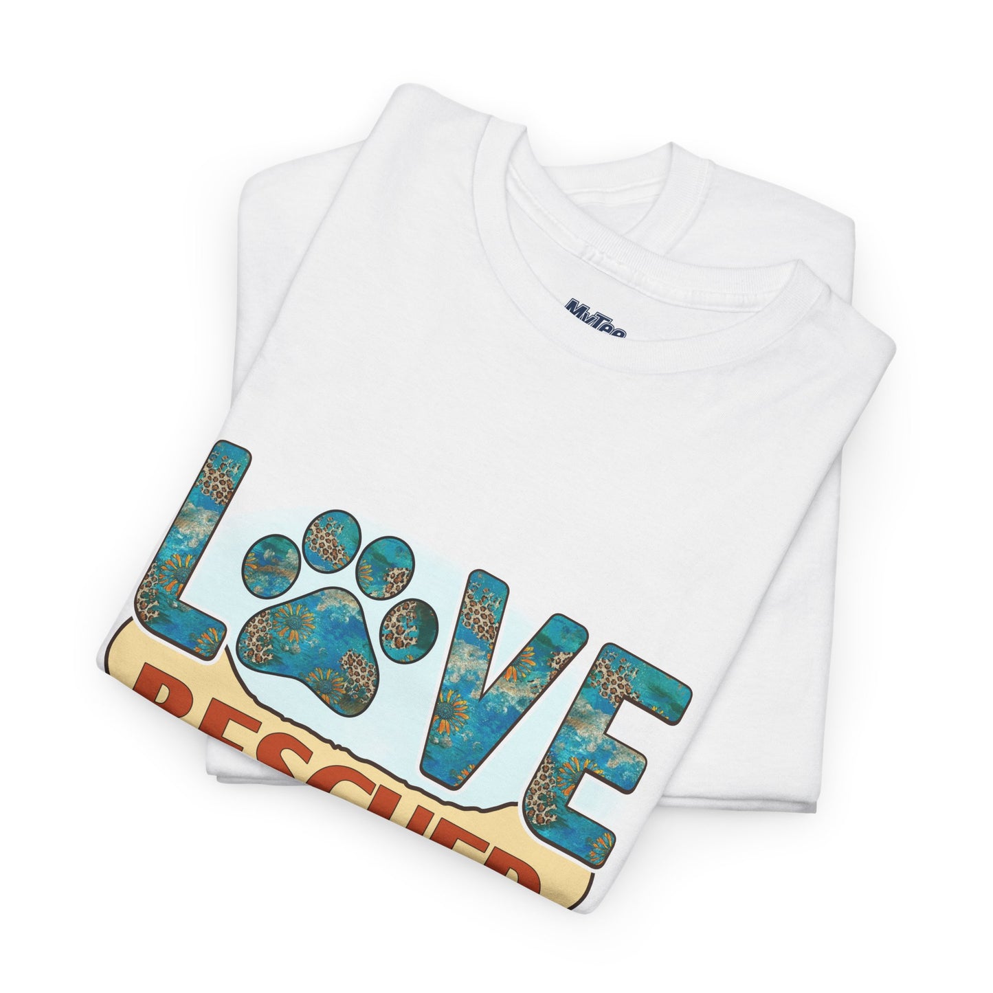 Love Rescued Me T-Shirt - Rescue Dogs Save Lives