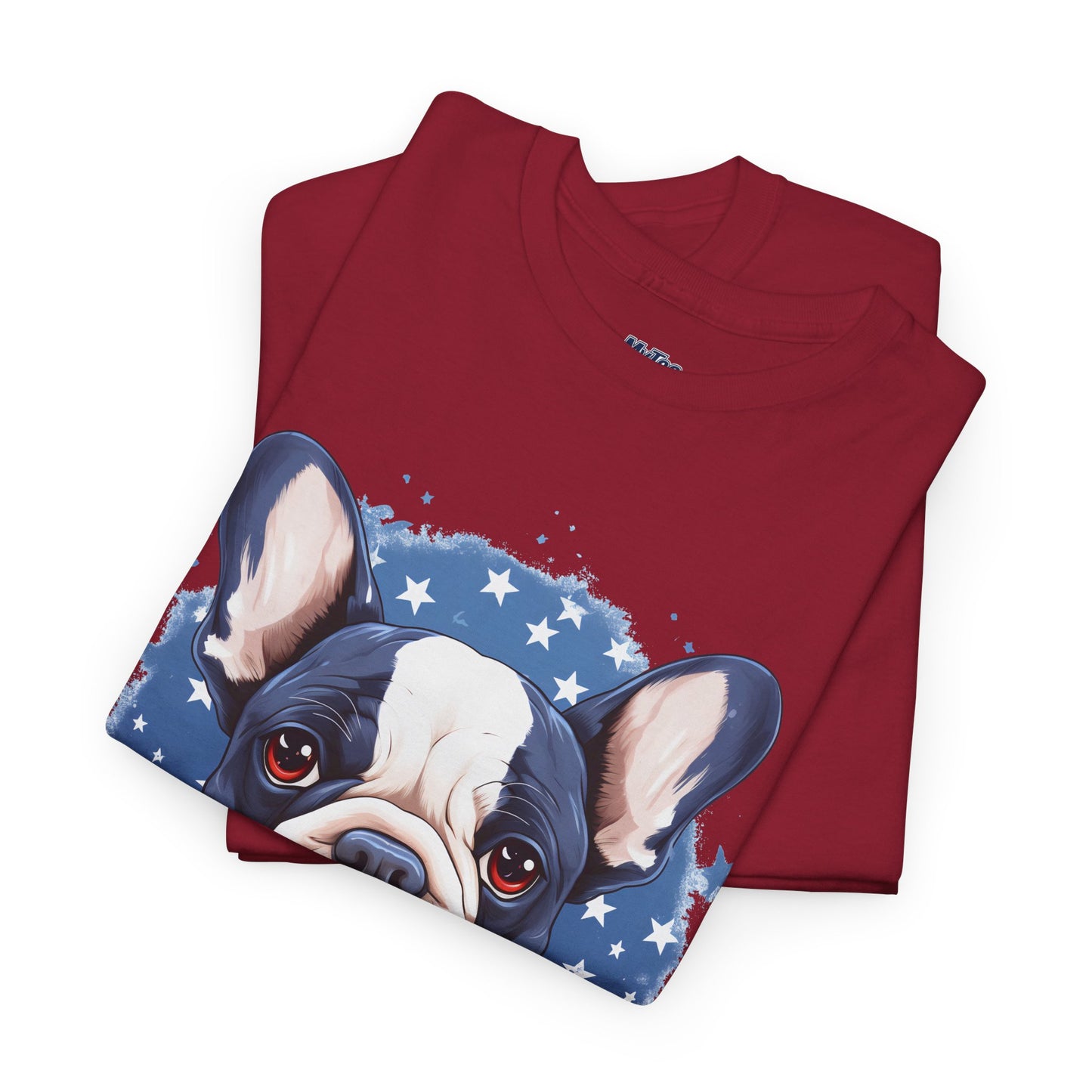 Patriotic French Bulldog Unisex T-Shirt | Dog Lover