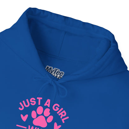Just A Girl Who Loves Dogs Hoodie | Gift for Dog Mom