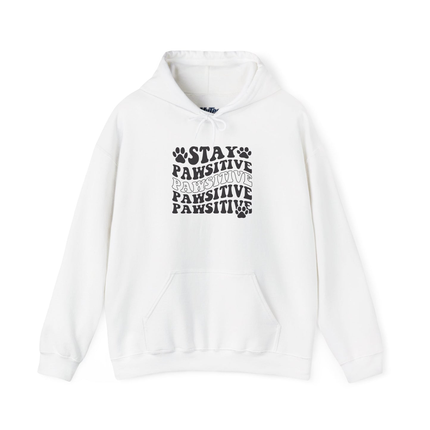 Stay Pawsitive Unisex Hoodie | Perfect for Celebrations & Holidays