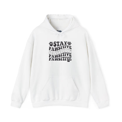 Stay Pawsitive Unisex Hoodie | Perfect for Celebrations & Holidays