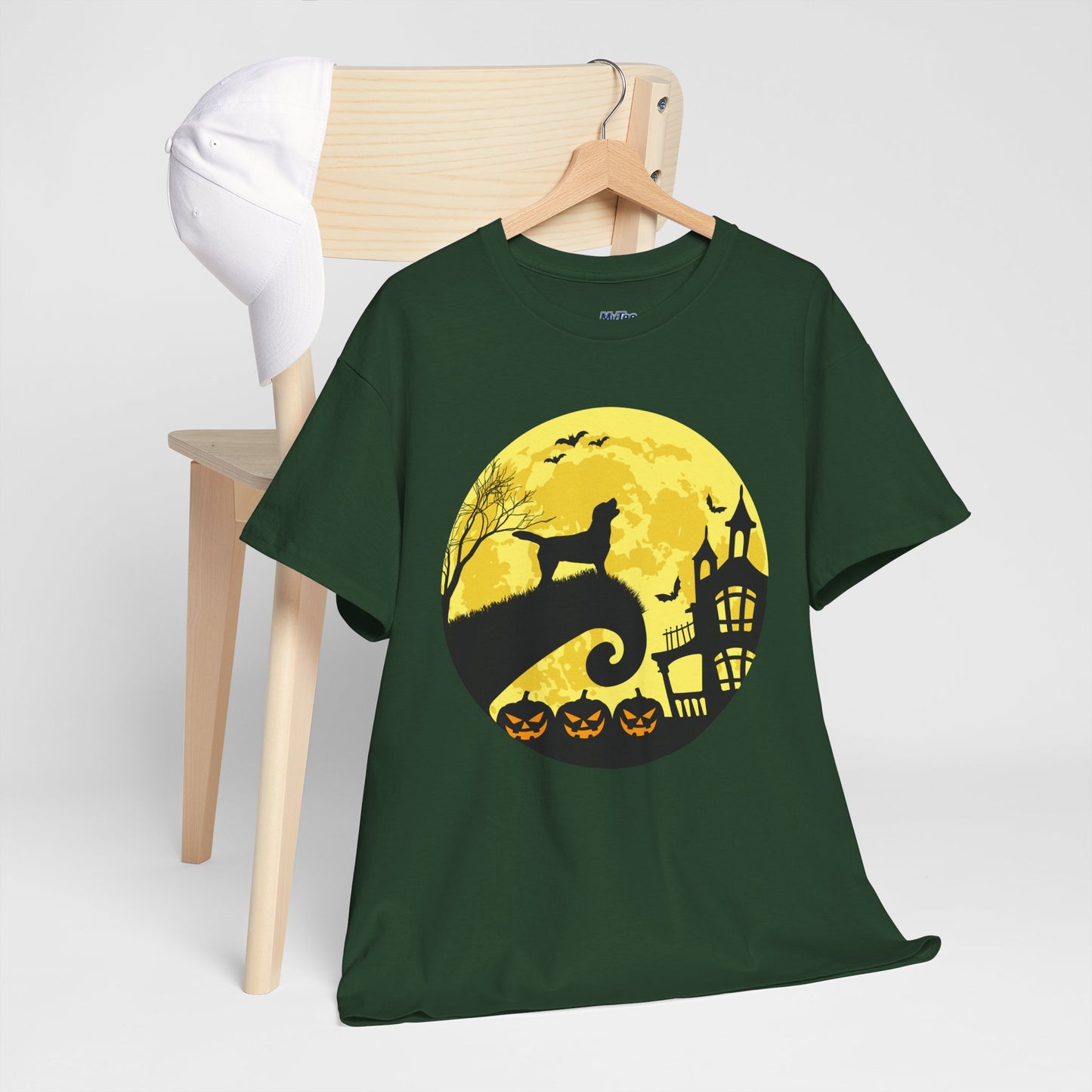Halloween Moonlight Labrador Retriever Unisex T-Shirts