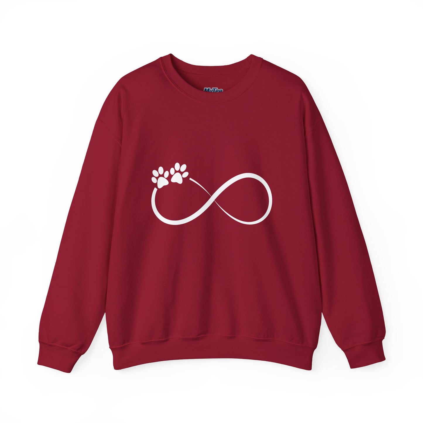 Infinity Paw Print Hoodie - Warm & Minimalist