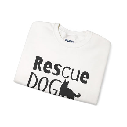'Rescue Dog Mom' - Sweatshirt