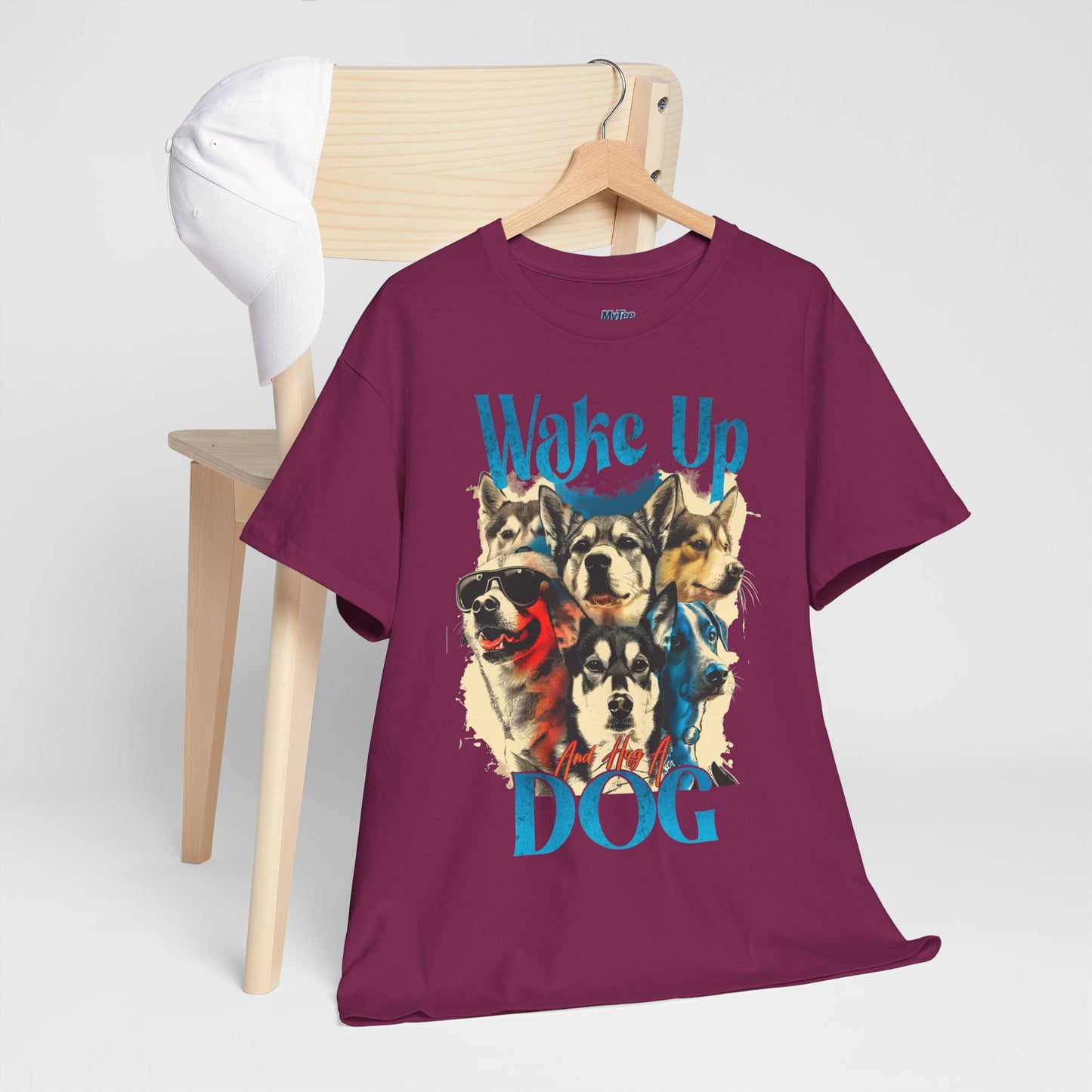 Wake Up Dog Unisex Cotton Tee
