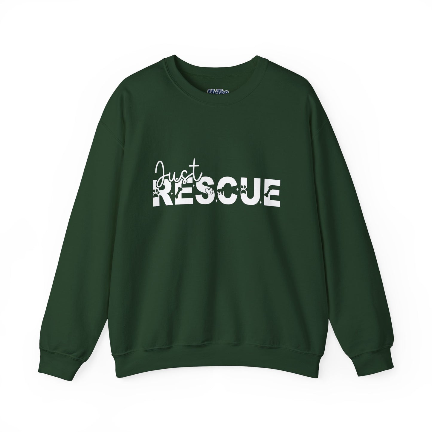 Just Rescue Sweatshirt – For Proud Pet Rescuers