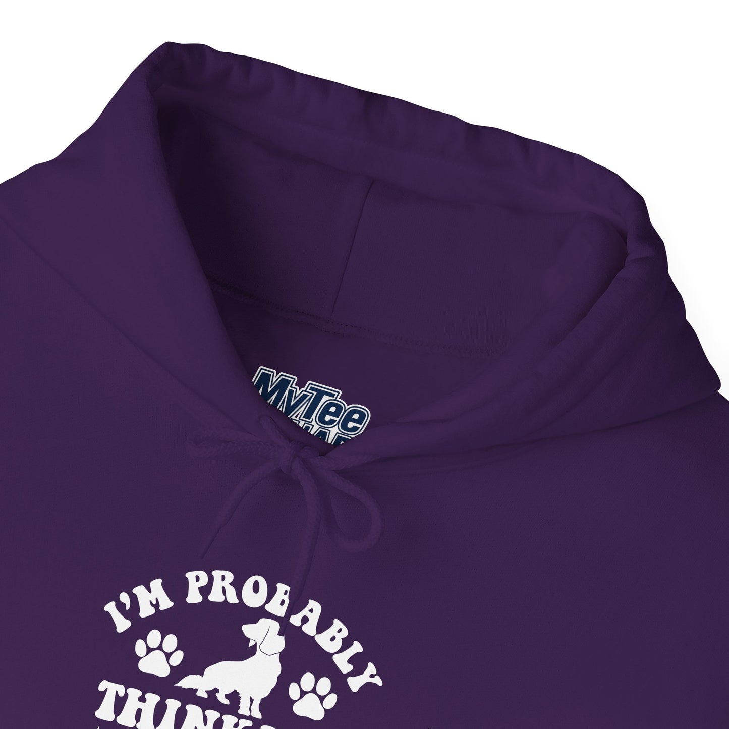 I'm Probably Thinking About My Dog Unisex Hoodie – Relatable & Cozy