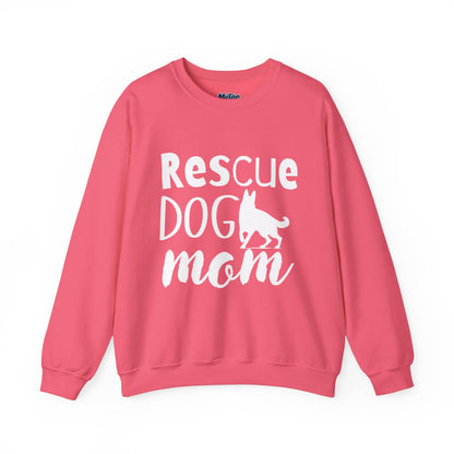 'Rescue Dog Mom' - Sweatshirt