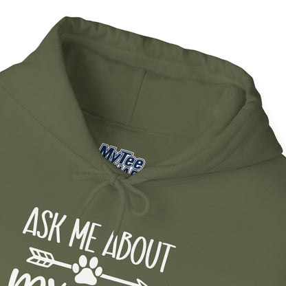 Ask Me About My Dogs Unisex Hoodie | Animal Lover Gift