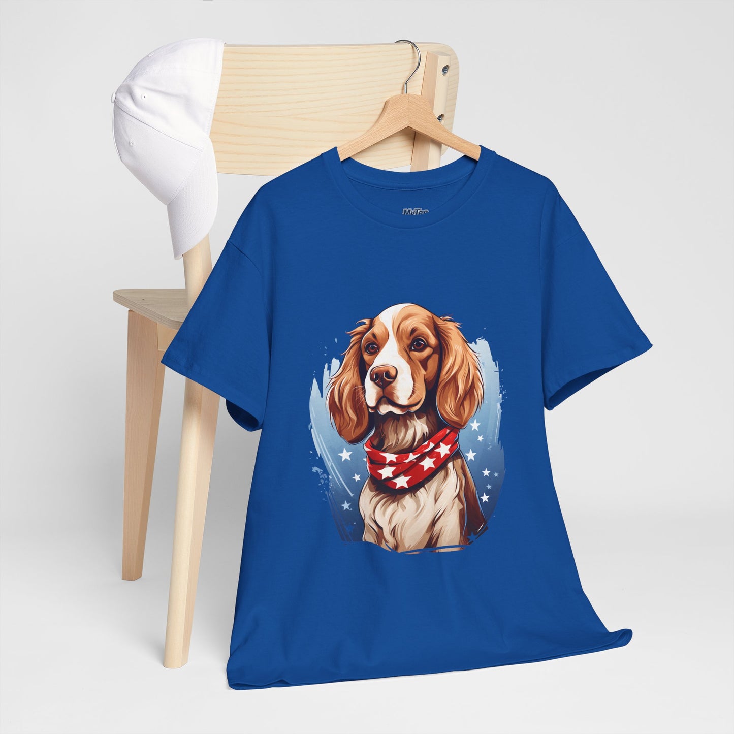 Patriotic Cocker Spaniel Unisex T-Shirt