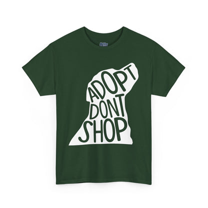 Adopt Don't Shop Unisex T-Shirt – Animal Rescue Awareness Tee