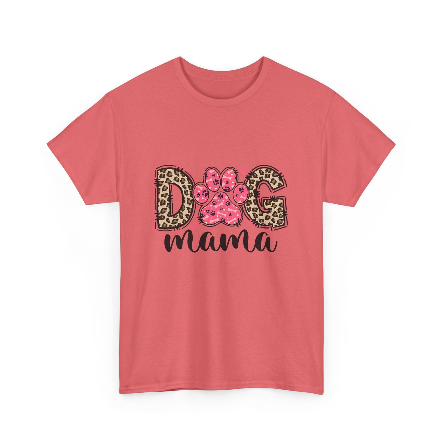 Dog Mama Graphic Cotton T-Shirt | Perfect for Pet Lovers