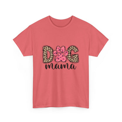 Dog Mama Graphic Cotton T-Shirt | Perfect for Pet Lovers