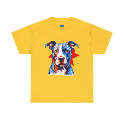 Colorful Pit Bull Unisex T-Shirts | Dog Lover