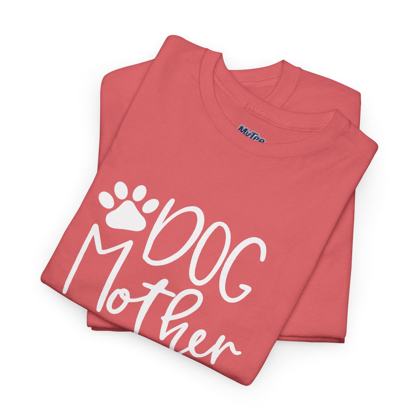 Dog Mother Wine Lover - Cotton T-Shirt