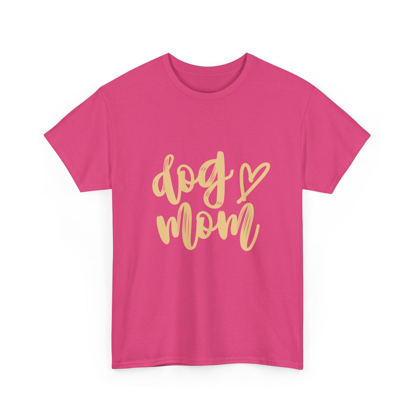Dog Mom Cotton T-Shirt - Perfect for Dog Mothers