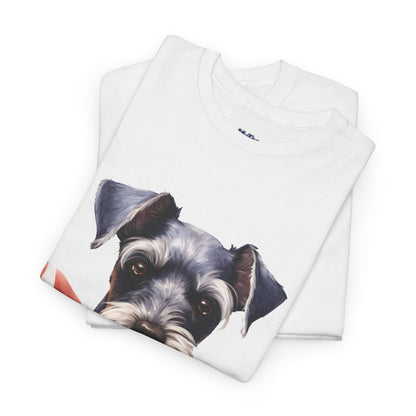 Patriotic Miniature Schnauzer Unisex T-Shirt