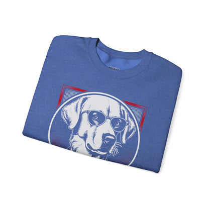 Golden Retriever Dad Sweatshirt | Retro Pet Lover Design