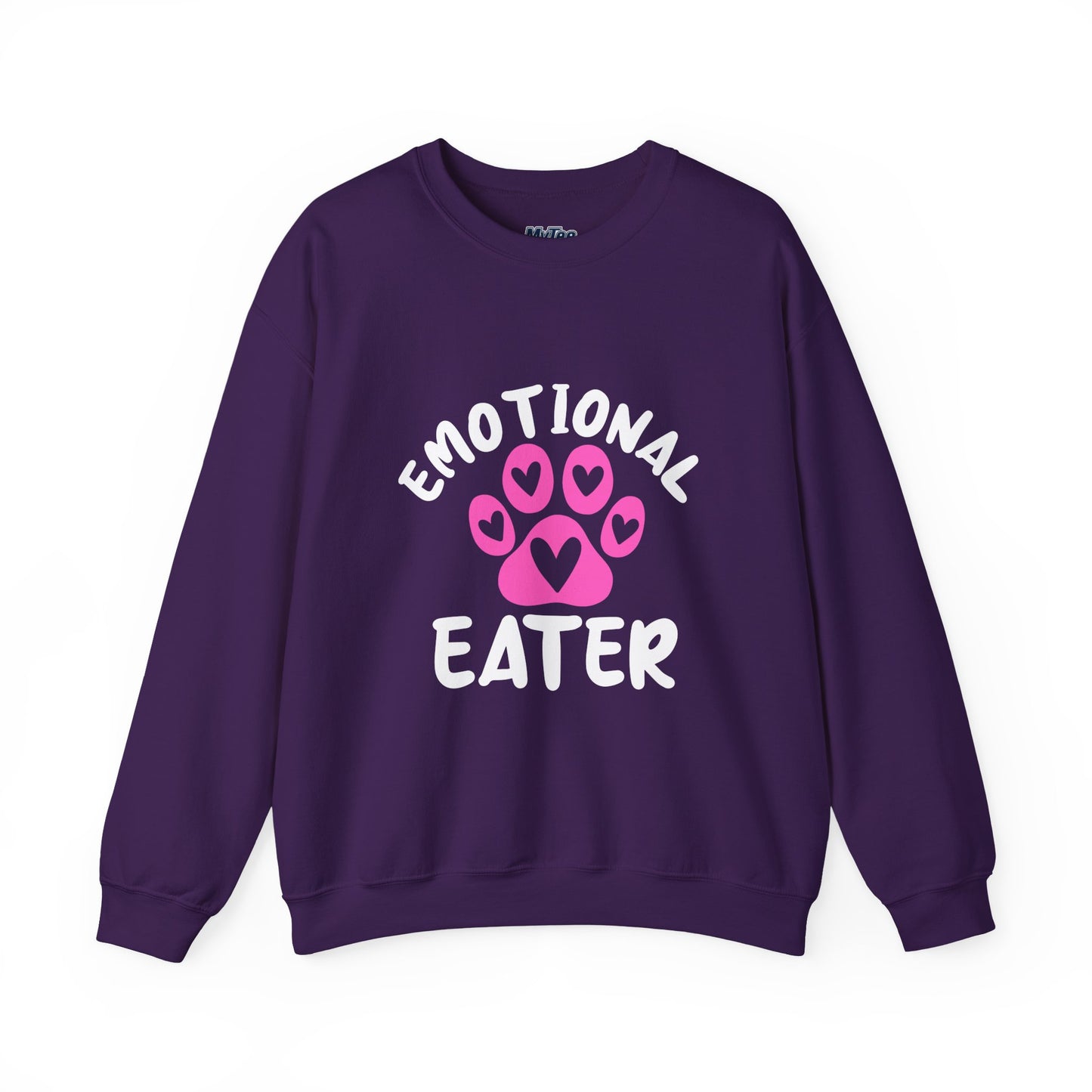 Emotional Eater Sweatshirt – Heart, Paws & Snacks