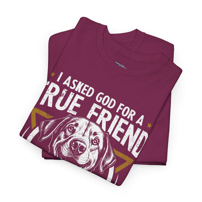 I Asked God For a Strength So He Sent Me a Labrador Retriever Unisex T-Shirts