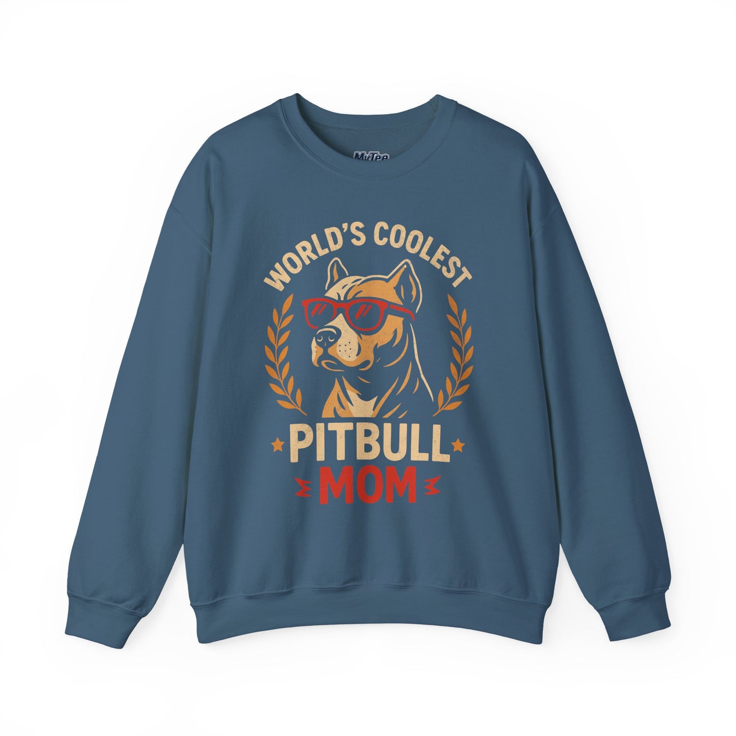World's Coolest Pitbull Mom Sweatshirt | Perfect for Mother's Day