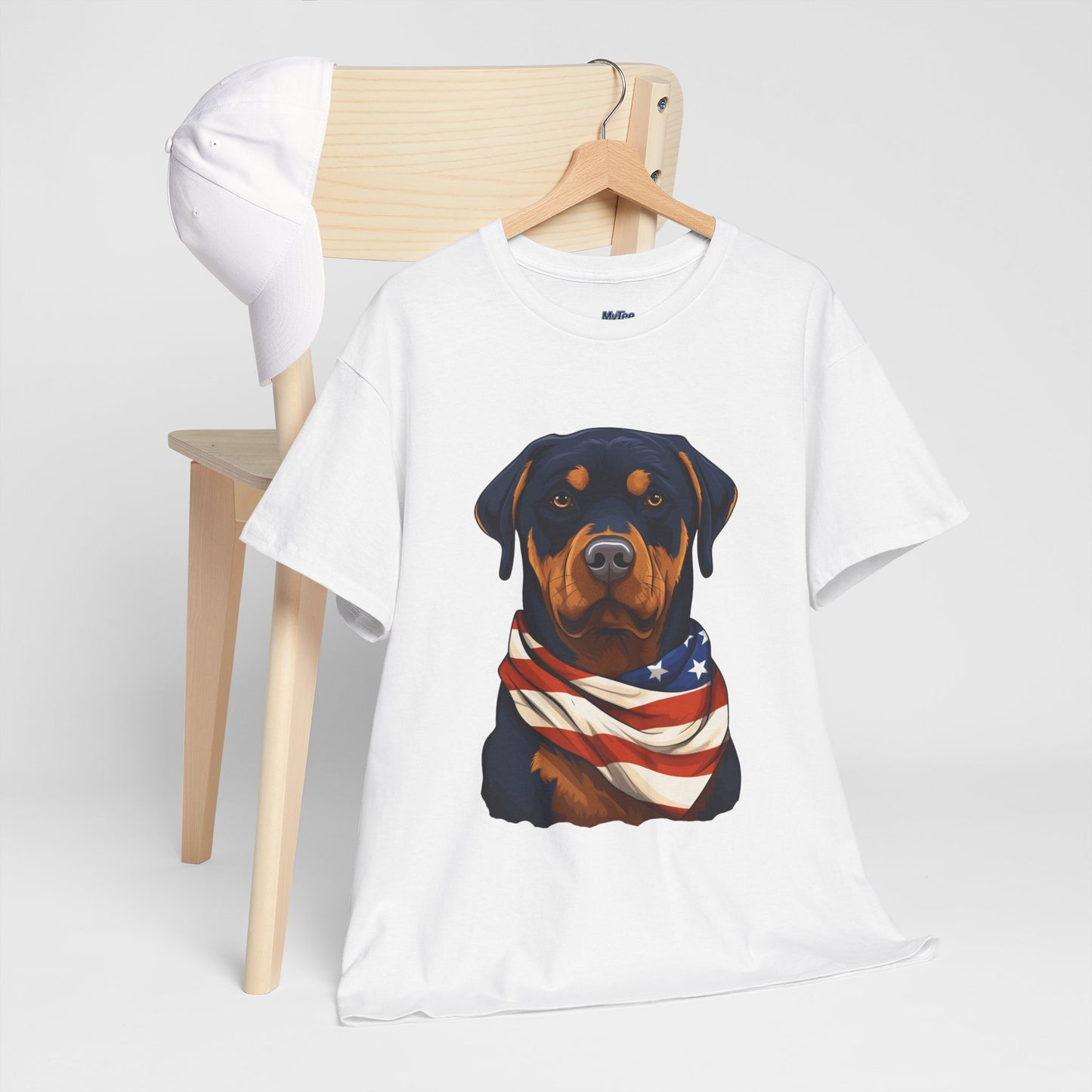 Patriotic Rottweiler Unisex T-Shirt