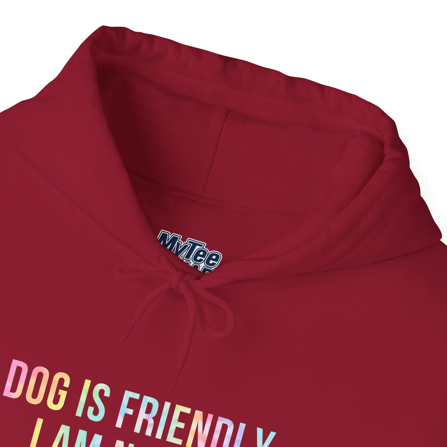 Dog Is Friendly I'm Not Unisex Hoodie | Funny Dog Apparel