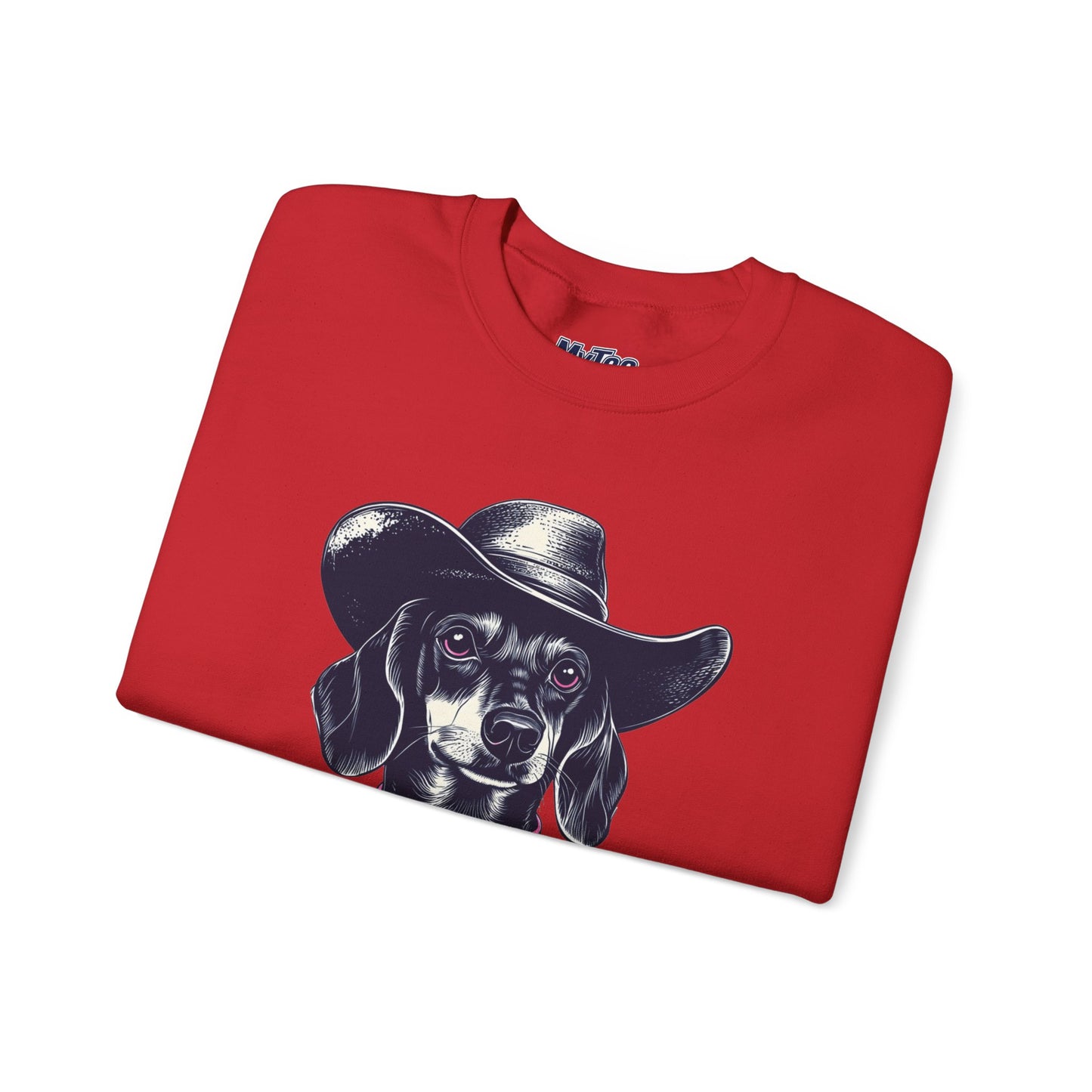 Dachshund Cowpoke Charm Sweatshirt – Soft Style With Attitude