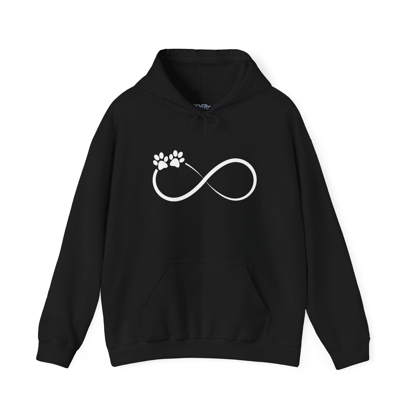 Infinity Paw Unisex Hoodie– Cozy & Timeless Love