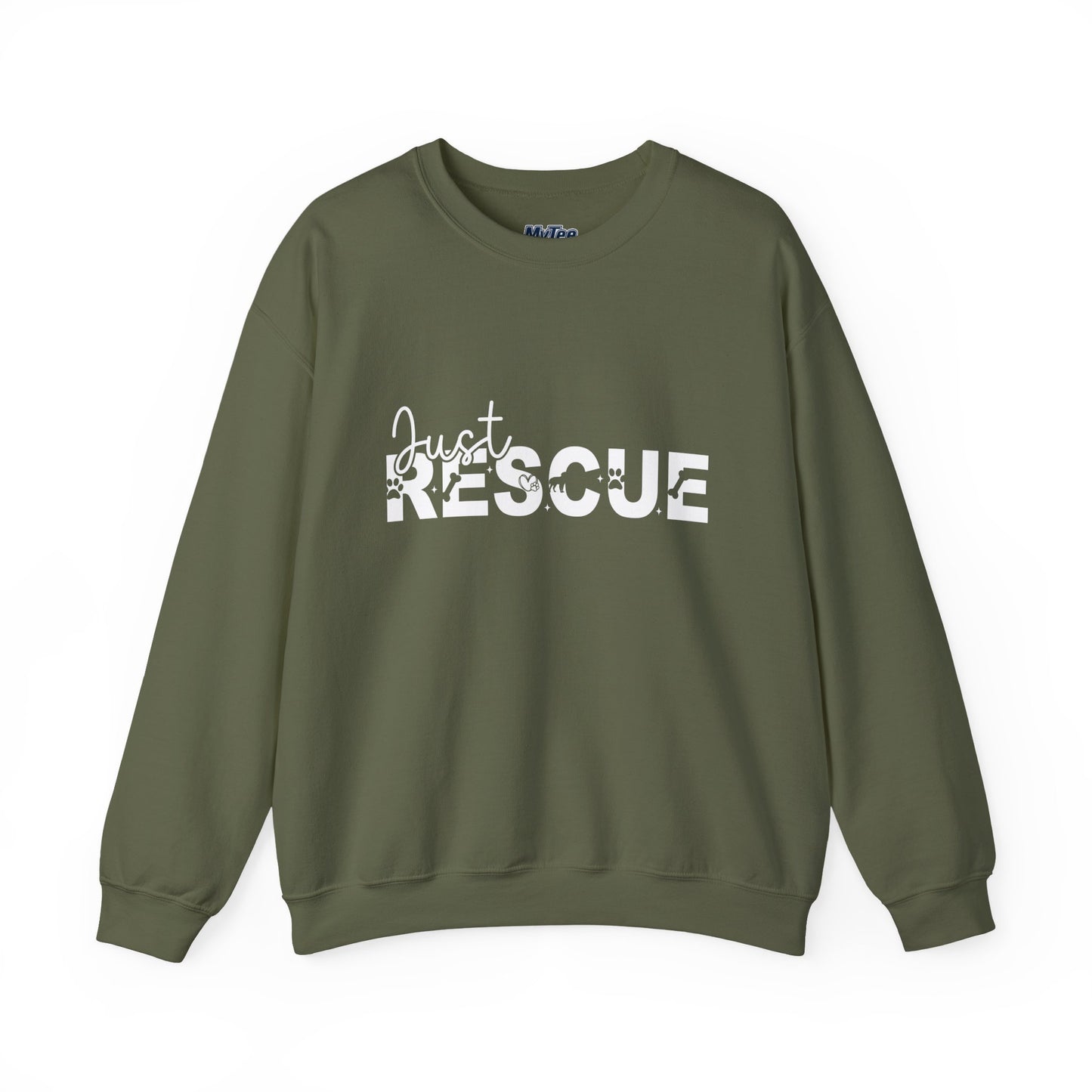 Just Rescue Sweatshirt – For Proud Pet Rescuers