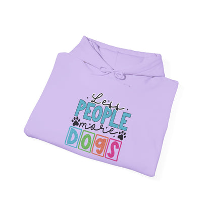 Less People More Dogs Unisex Hoodie, Gifts For Pet Owners