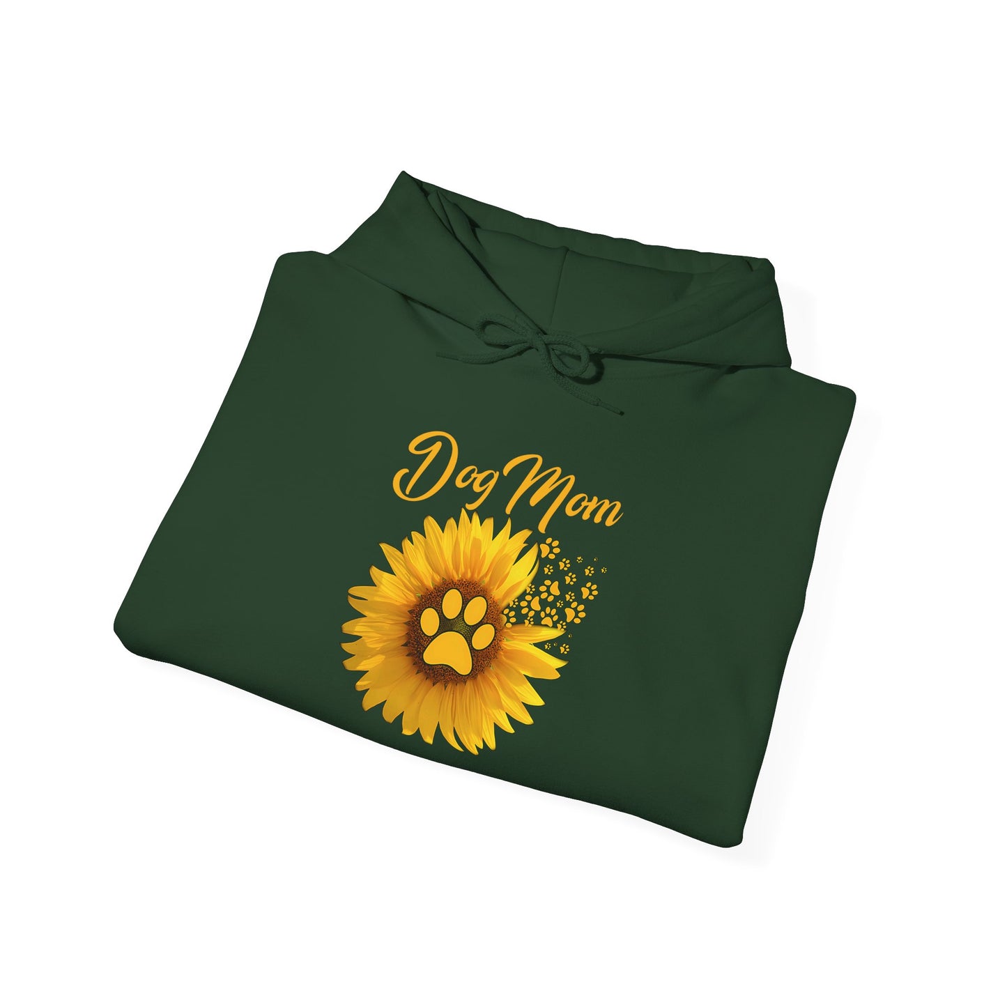 Sunflower Soul, Dog Mom Heart Hoodie