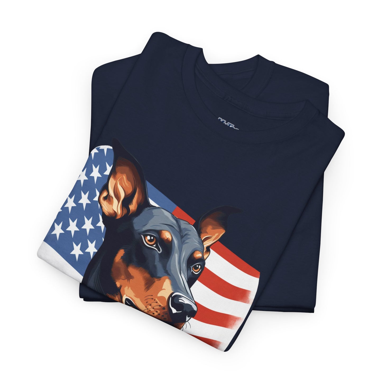 Patriotic Doberman Pinscher Unisex T-Shirt