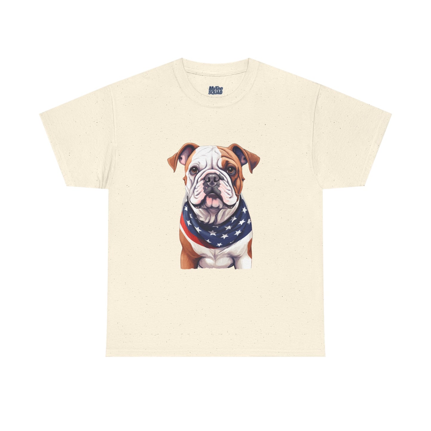 Patriotic Bulldog Unisex T-Shirt