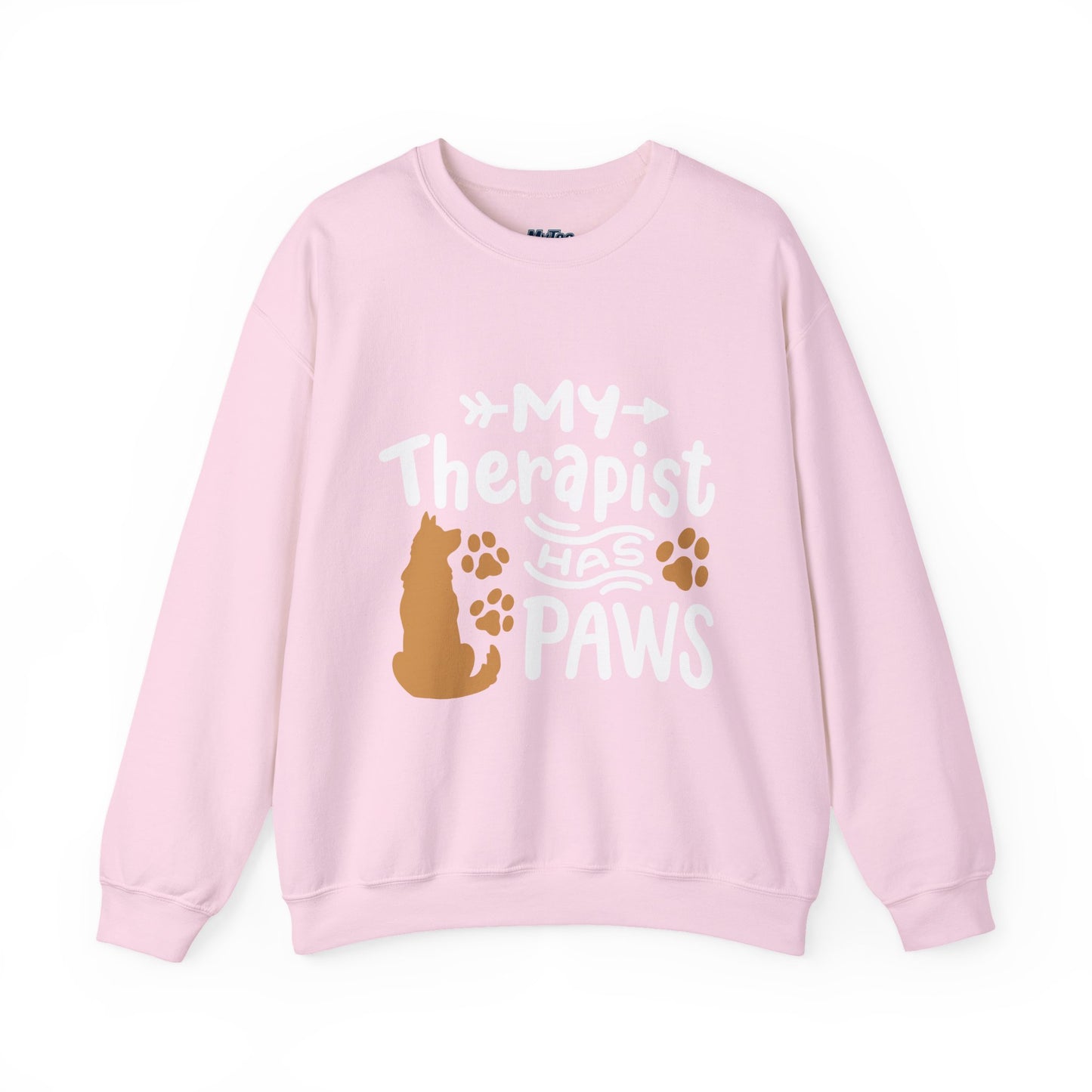 My Therapist Has Paws Unisex Sweatshirt | Cat & Dog Gifts, Animal Lover Apparel