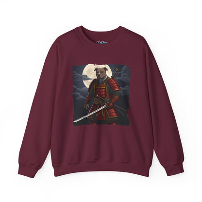 Pitbull Samurai Warrior Sweatshirt | Cozy Crewneck