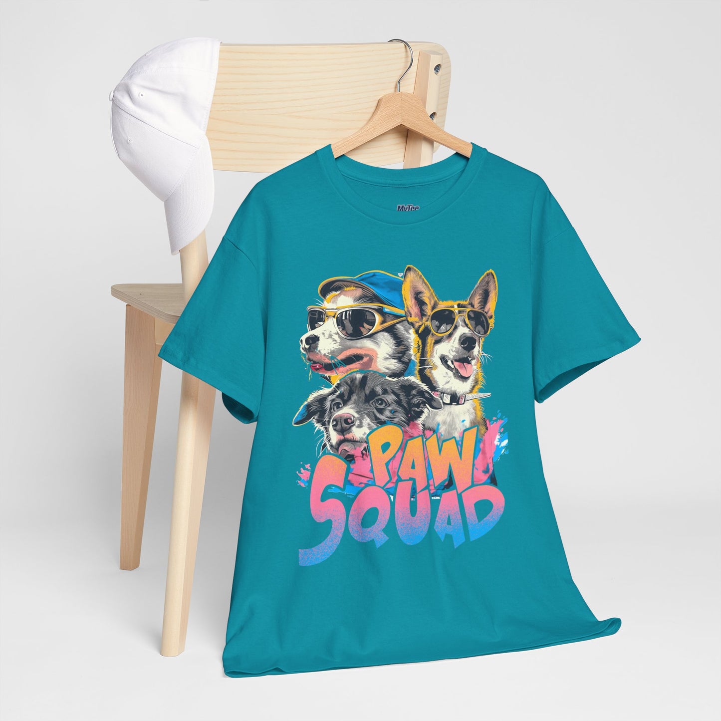 Paw Squad Unisex T-Shirt – Dog Crew Graphic Tee For Pet Lovers