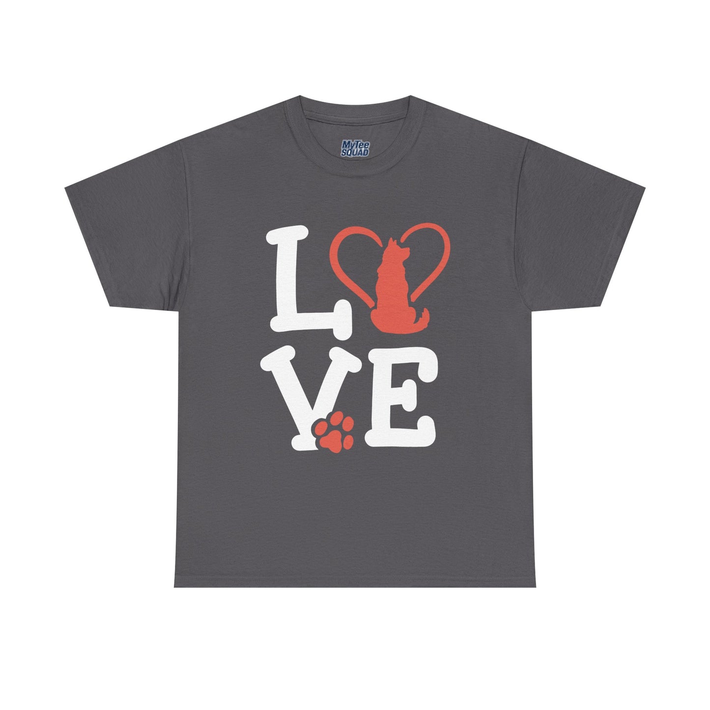 Love Dog Heart T-Shirt