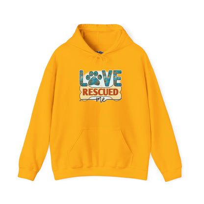 Love Rescued Me Pet Unisex Hoodie
