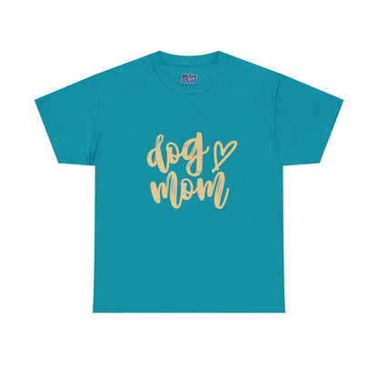Dog Mom Cotton T-Shirt - Perfect for Dog Mothers