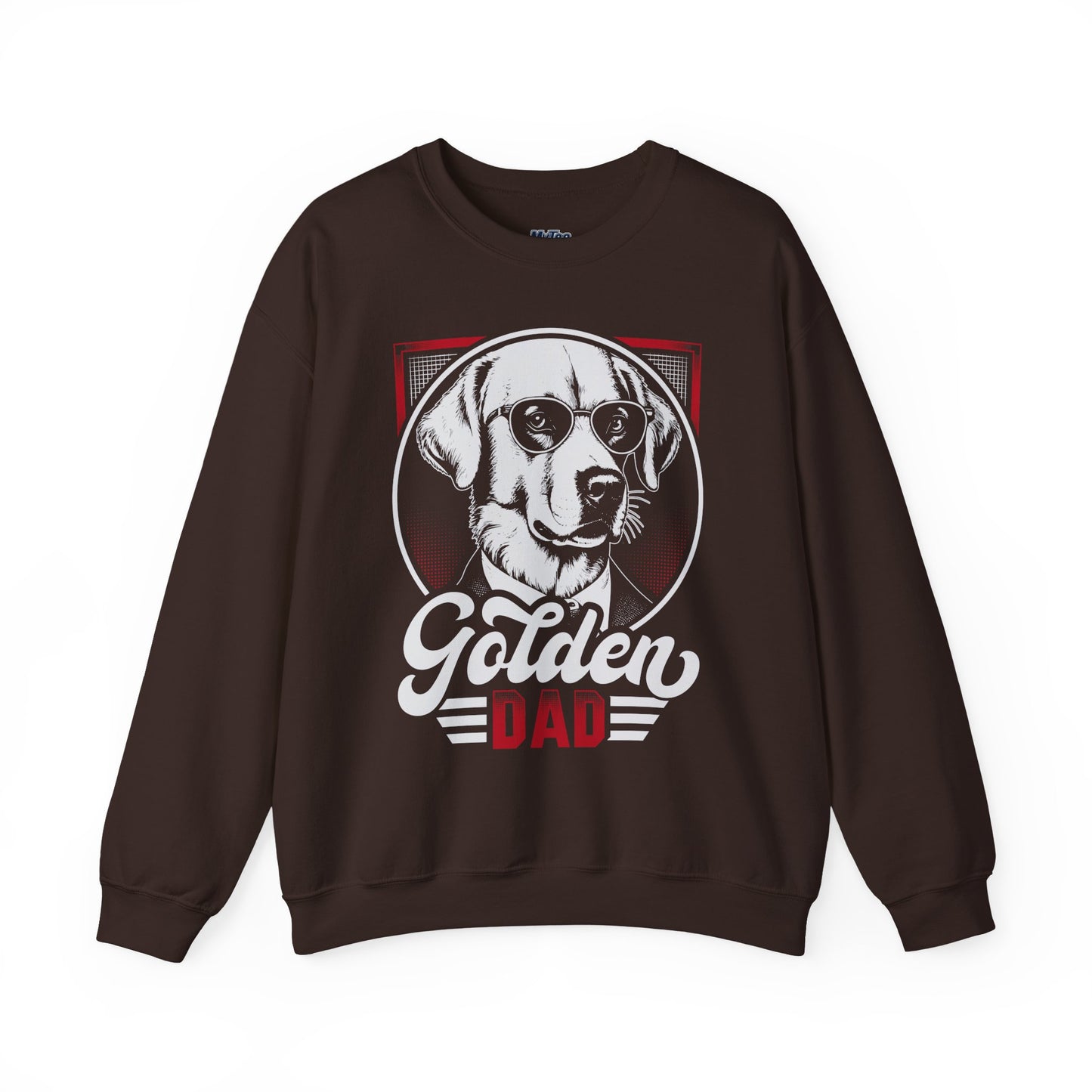 Golden Retriever Dad Sweatshirt | Retro Pet Lover Design