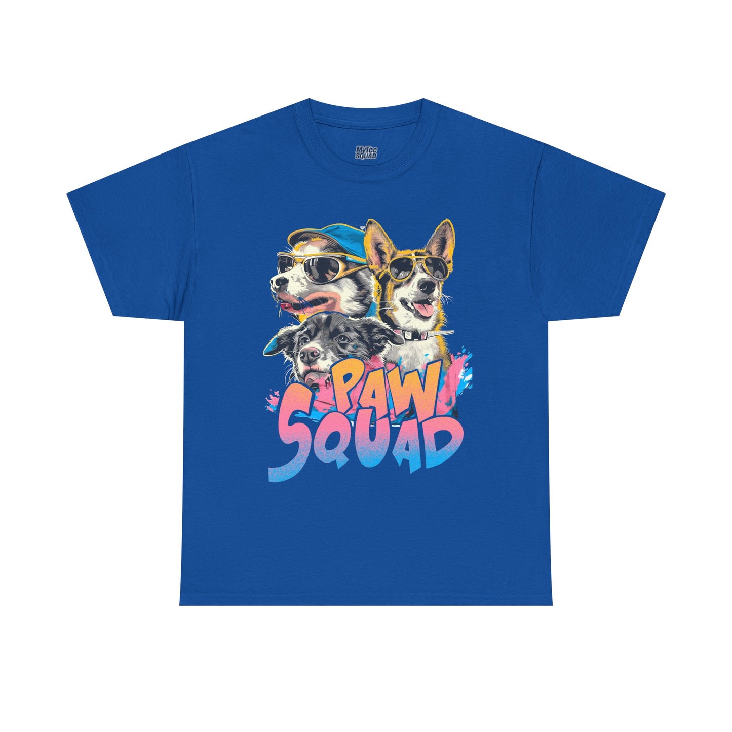 Paw Squad Unisex T-Shirt – Dog Crew Graphic Tee For Pet Lovers