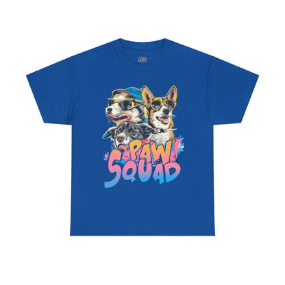 Paw Squad Unisex T-Shirt – Dog Crew Graphic Tee For Pet Lovers