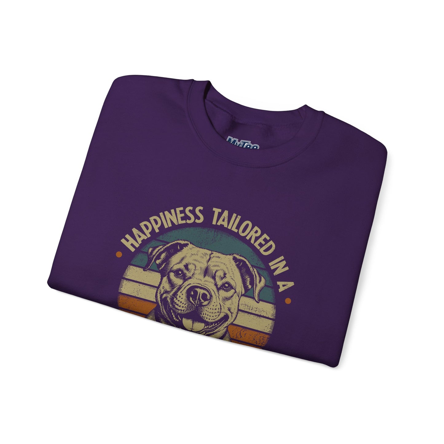 Happiness Tailored In A Pitbull Smile Unisex Sweatshirt
